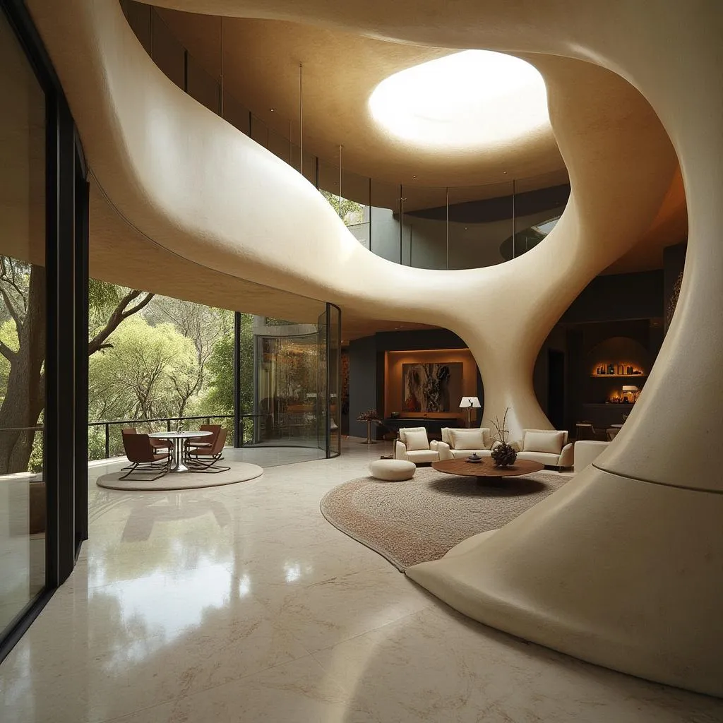Interior de casa moderna
